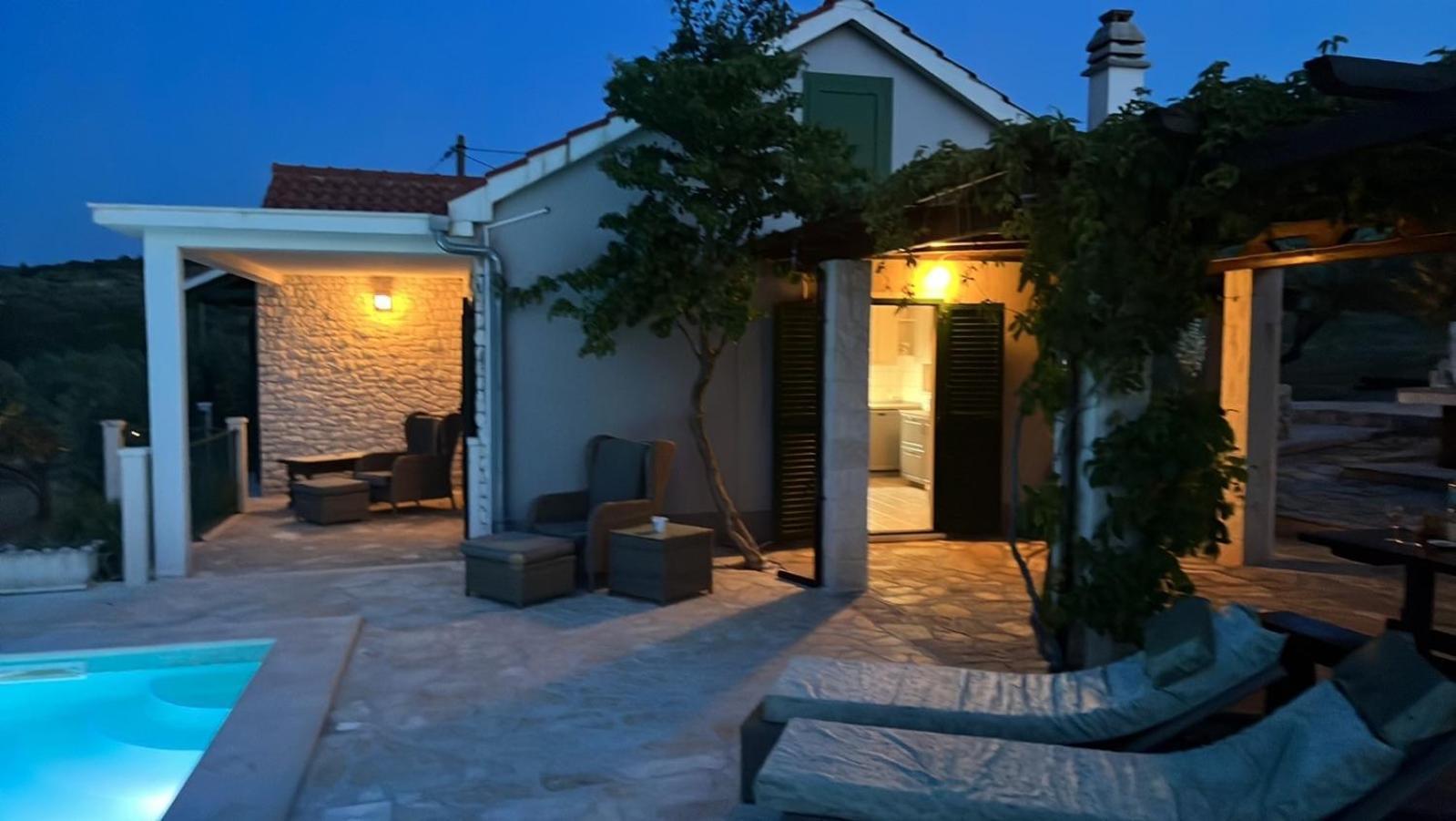 Maslina House Villa Sutivan Buitenkant foto